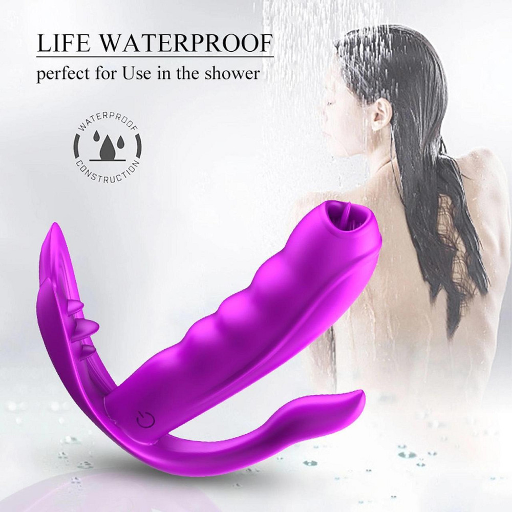 Стимулятор в трусики - Silicone Panty Vibrator USB, 7 Function, Heating Sex Aura Київ - фото 7