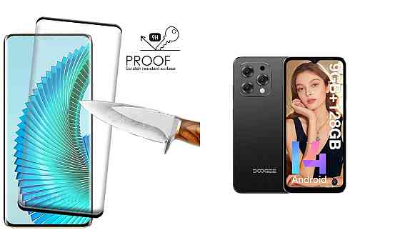 Захисне скло HyperGlass Pro для DOOGEE N55, N55 Plus, N55 Pro – максимальна чутливість та захист Київ