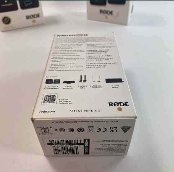 Микрофон Rode Wireless Go2 Накамерна радіосистема Rode Wireless GO II Київ