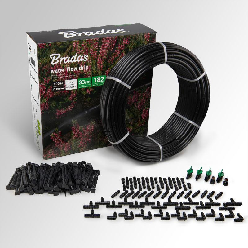 Набір для крапельного поливу, 16мм, 100 м, 182 шт. DSWA20-SET2 Київ - фото 6