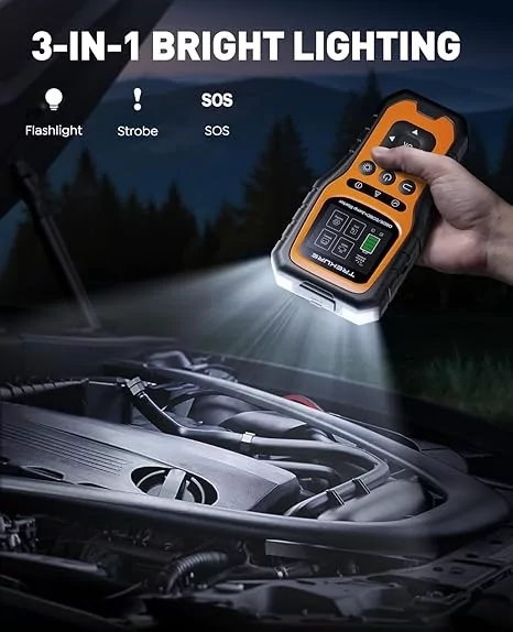 Пусковое устройство OBD2 сканер Power bank Trekure 5000A 3в1 Киев - изображение 4