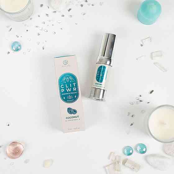 Рідкий вібратор CLIT PWR COCONUT CLITORAL BALM Sex Aura Київ