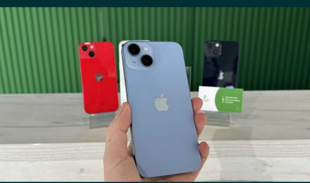 Смартфон Apple iPhone 14 128Gb Blue Trade in.Гарантія. Київ - фото 1