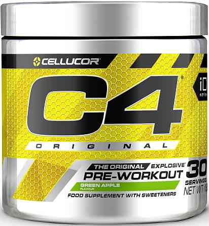 Передтренувальний комплекс Cellucor INT C4 30 serv 190 gram (Green apple) Луцьк