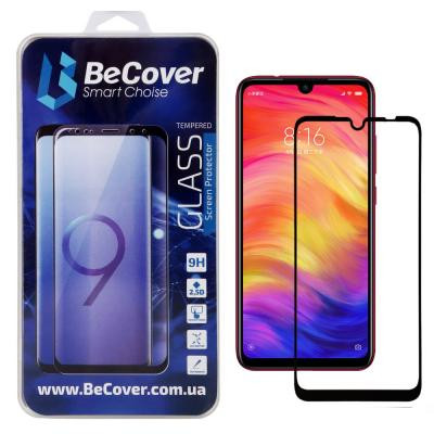 Скло захисне BeCover Full Glue &amp; Cover Xiaomi Redmi Note 7 Black (703190) Вінниця - фото 1