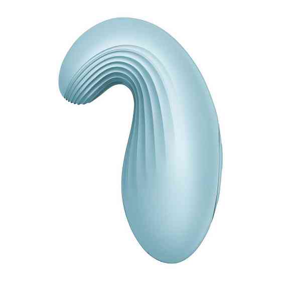 Вибратор Satisfyer Dipping Delight Light Blue, 2 мотора, гибкий кончик Sex Aura Киев