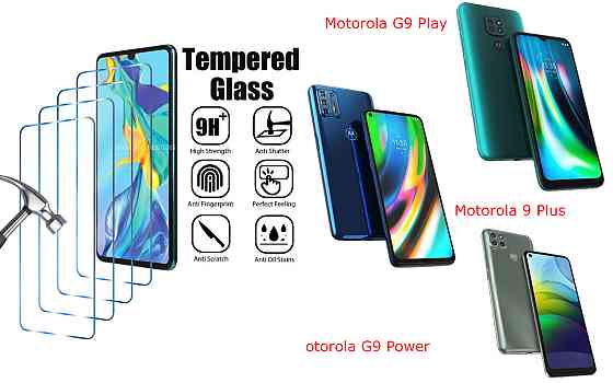 Защитное стекло ArmorGlass для Motorola G9 Play, 9 Plus, G9 Power – устойчивое к царапинам и ударам Киев
