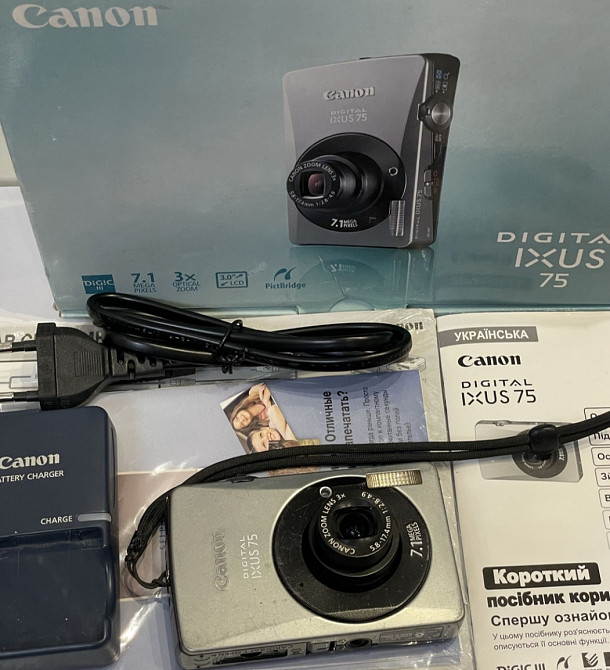 Фотоапарат Canon IXUS 75 Київ - фото 6