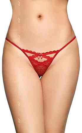 Жіночі стрінги - G-String 2494, red - S/M Sex Aura Київ