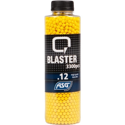 Страйкбольные шарики ASG Q Blaster Yellow 6мм 0,12г 3300шт (19398) Винница - изображение 1
