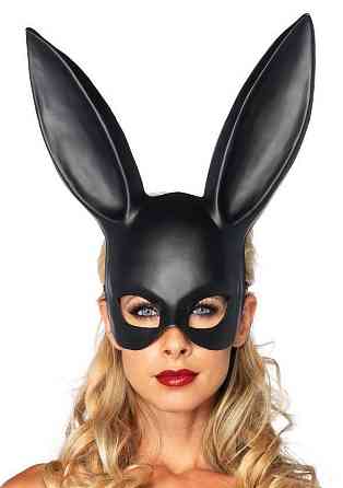Маска зайчик -MASQUERADE RABBIT MASK BLACK Sex Aura Київ