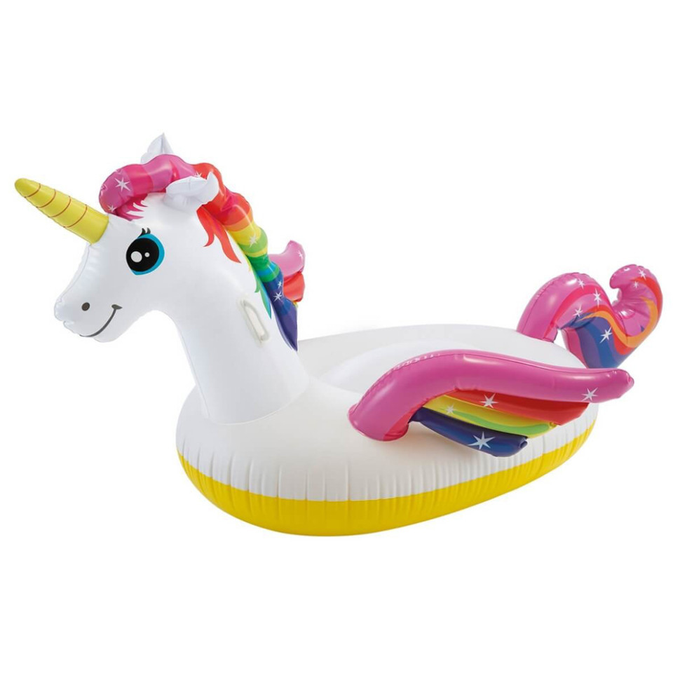 Дитячий надувний пліт Єдиноріг 57561, 201х140х97 см Вінниця - фото 1