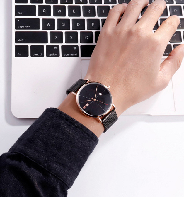 Skmei 9183RGBK Black-Rose Gold SBR Киев - изображение 4