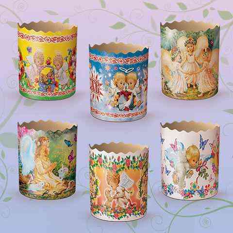 Форми для Пасок 150 гр d70 h85 Асорті 50 шт/пач. Харків