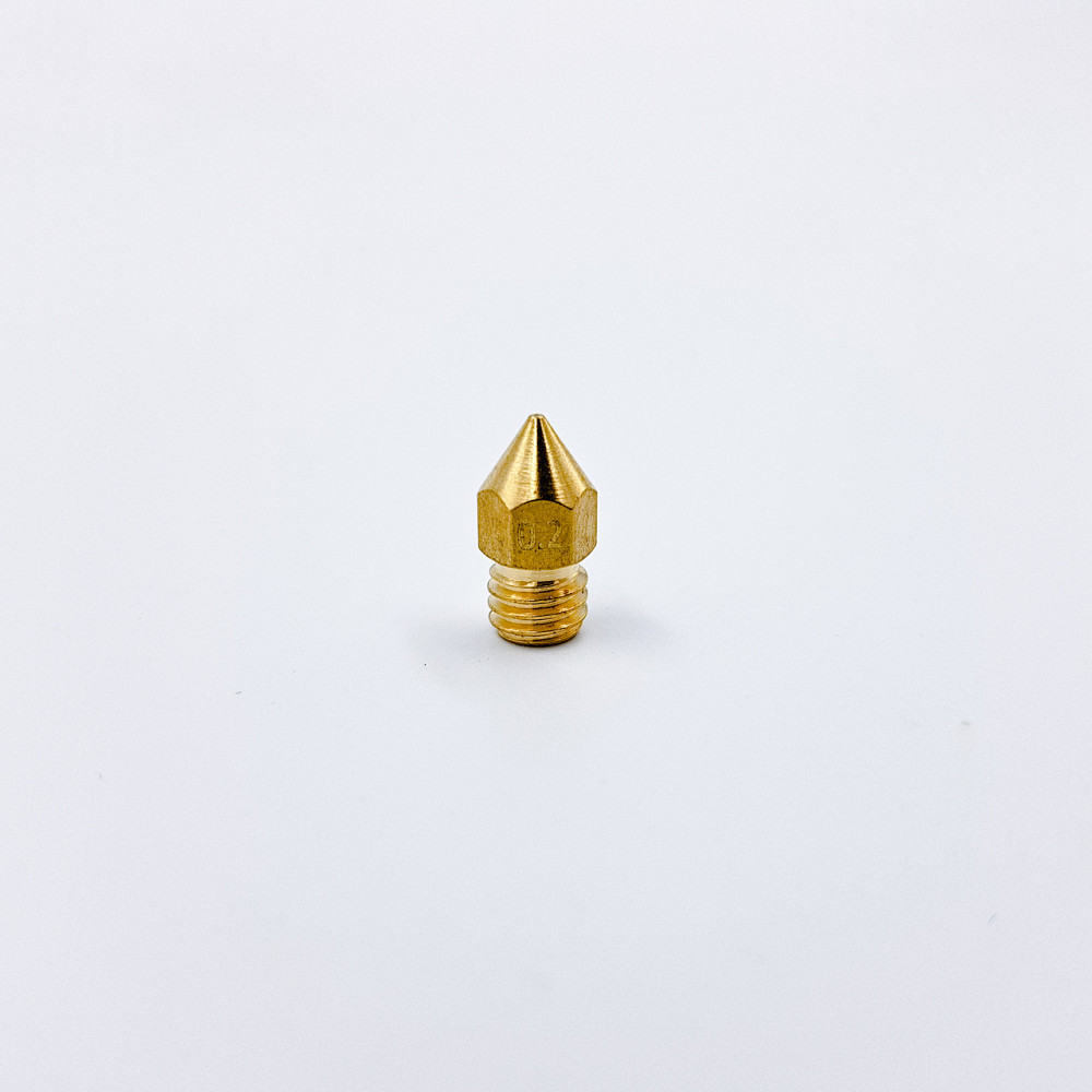 Латунные сопла Kingroon MK8, 0,2 мм, головки экструдера для 3d принтера , сопла для филамента 1,75 мм Киев - изображение 6