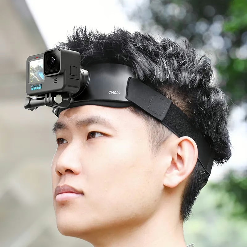 КреплениеUlanzi Vijim CM027 Go-Quick II Head Strap Mount for GoPro and Phone (UV-C020GBB1 CM027) Одесса - изображение 9