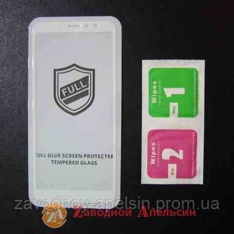 Захисне скло Meizu M6t Full Tempered Glass white Одеса