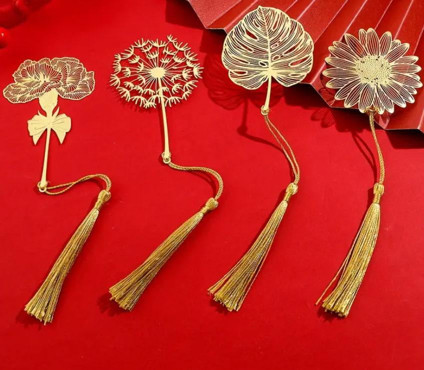 Вінтажна металева закладка "Лист монстери". ОригІнальна закладка для книжок. Подарунок для книголюбі Київ - фото 4