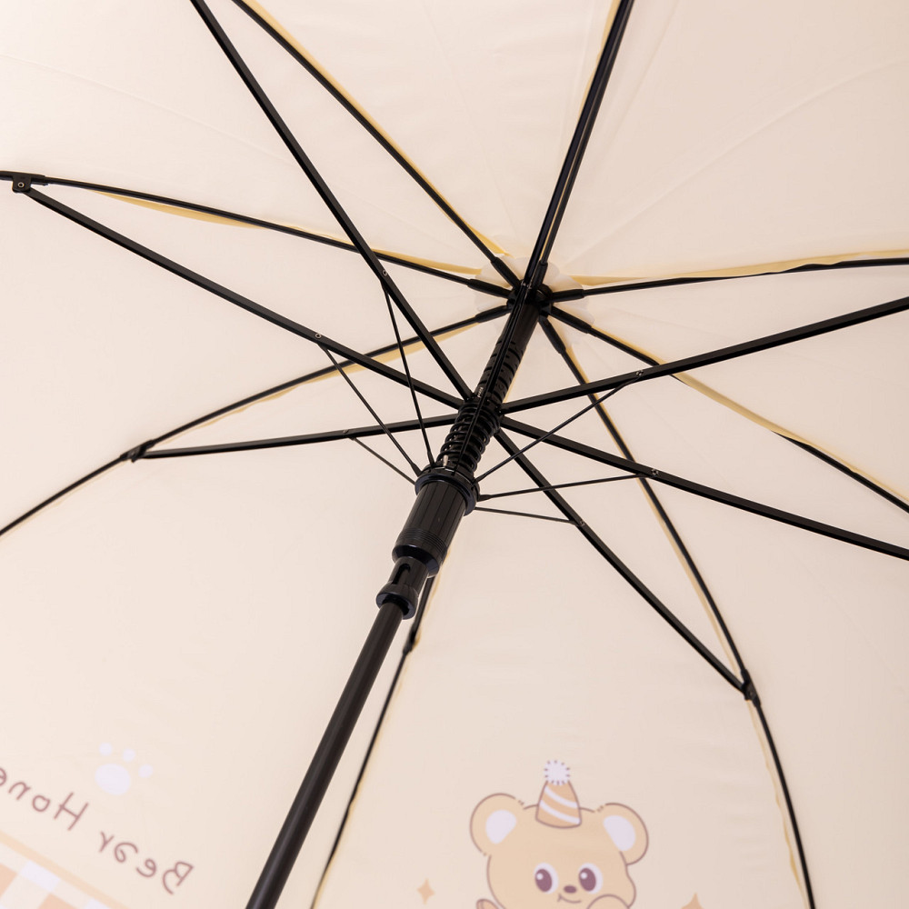 Дитячий жовтий зонт-трость полуавтомат 94 см Київ - фото 5