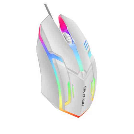 Дротова миша SKYLION F1 світна ігрова USB-дротова ігрова миша Запоріжжя