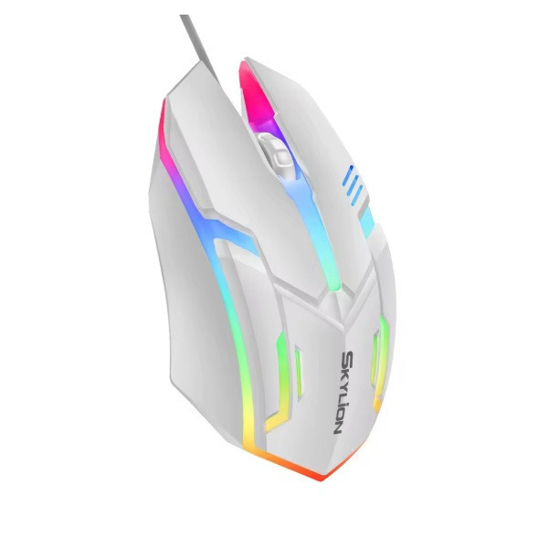 Проводная мышь SKYLION F1 светящаяся игровая USB-проводная игровая мышь Запорожье - изображение 2