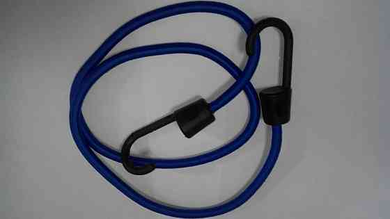 Кріплення багажу K-20666 8mm*100cm гак/пласт Blue Вінниця