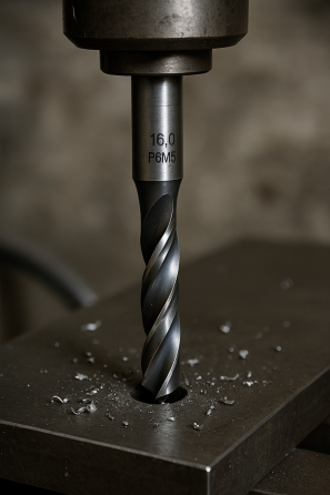 Свердло по металу 16,0 мм з конічним хвостовиком Р6М5 — міцний інструмент для свердління сталі та сплавів Харків