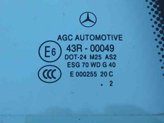Mercedes-Benz  A2047303600 43R-00049 Глуха кватирка задніх правих дверей C-Class W204 Одесса