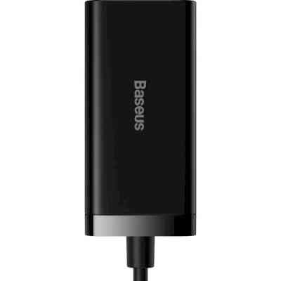 Зарядний пристрій Baseus 2xUSB-C 100W + 2xUSB GaN black (CCGP000101) Вінниця