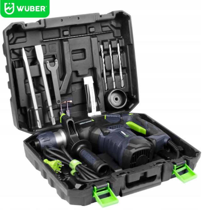 Дриль ударний 1500Вт Wuber (Польща) Київ - фото 6