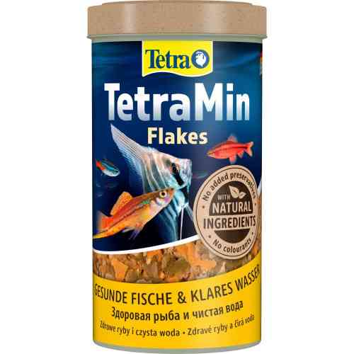 Корм Tetra Min Flakes для акваріумних рибок пластівці 100 г/500 мл Київ
