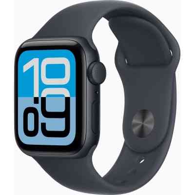 Смарт-часы Apple Watch SE 3 GPS 40mm Midnight Aluminium Case with Midnight Sport Band - S/M (MEH94RK/A) Винница