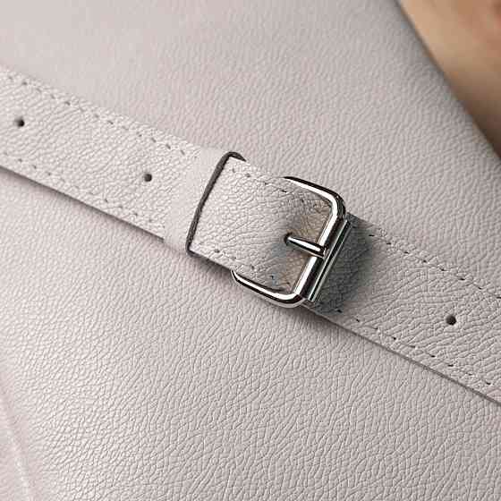 Класична жіноча сумка крос-боді з натуральної шкіри Бежева (SHVIGEL) Київ