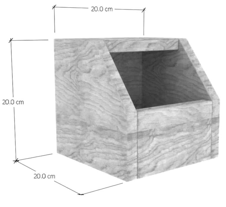 Будиночок для шиншили "Хобіль" сієна Миколаїв - фото 2
