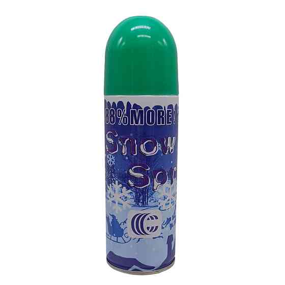 Штучний сніг у балончику 13-37(Green) 250 мл, зелений Вінниця