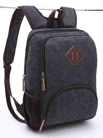 Рюкзак текстильний Vintage 20074 Чорний Київ