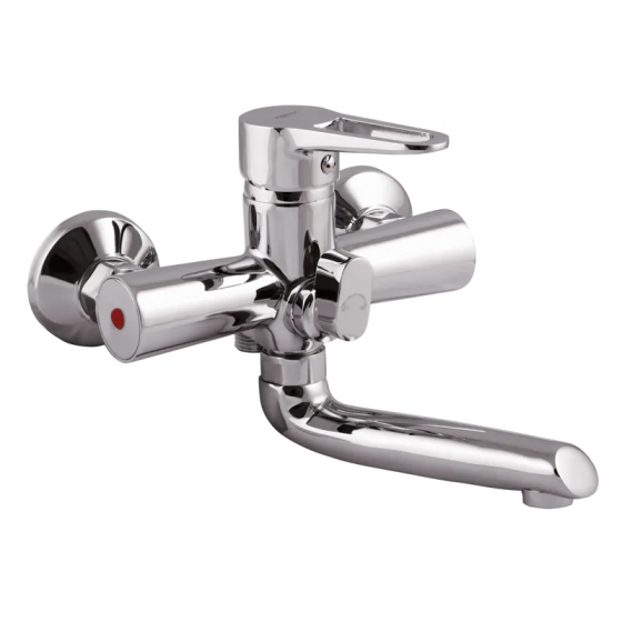 Смеситель для ванны Zerix PUD3 045 с длинным изливом ZX2790 Харьков