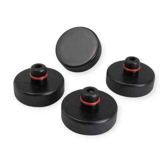 Накладка гумова на лапу підкатного домкрата "шайба"? 78мм, 4шт для Tesla Мукачево