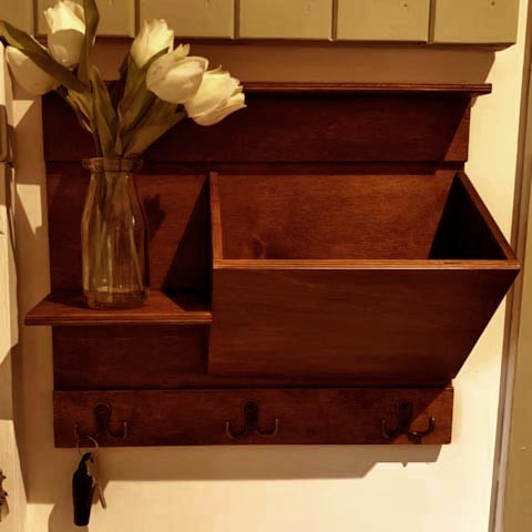 Ключница деревянная 