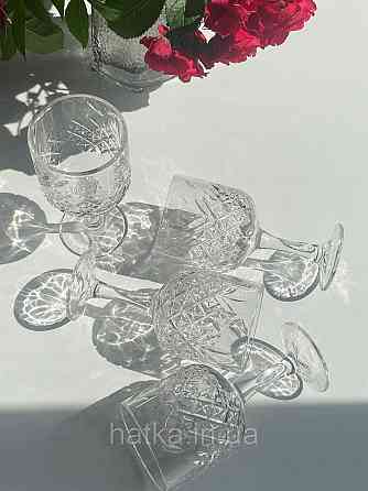 Набір келихів для вина коктейлю 6 шт "Мальбек" 430 мл 9х19 см товсте скло прозоре Київ