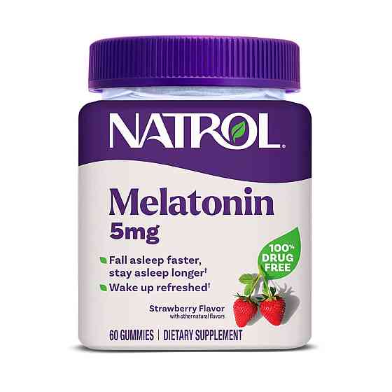 Melatonin 5mg - 60 gummies (Пошкоджена банка) Київ