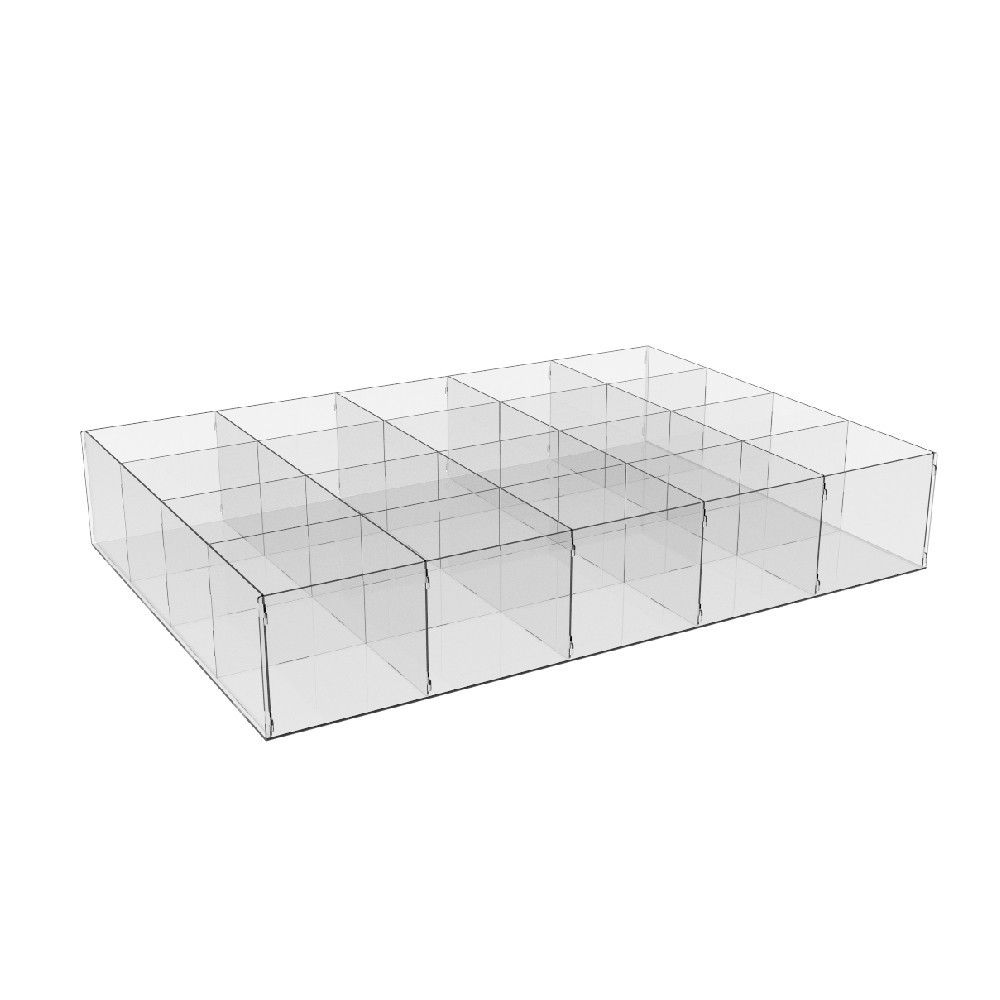 Коробка акриловая EKOSTAR 750х520х130 20 ячеек Киев - изображение 2