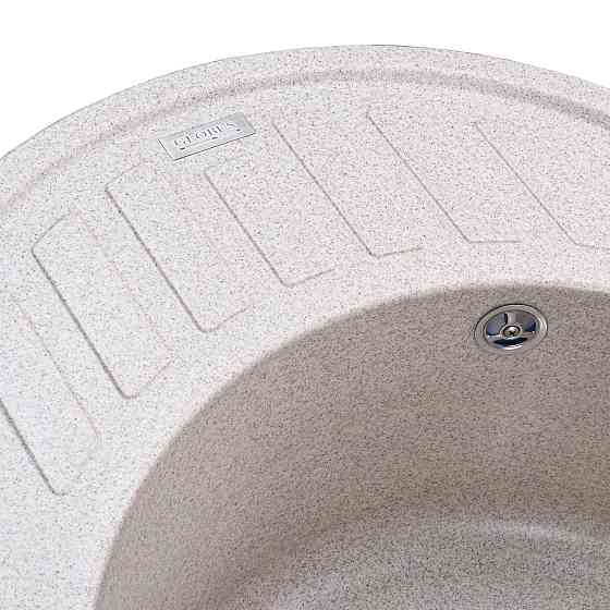 Гранітна мийка Globus Lux ARNO мигдаль 620х500-А0008 Київ