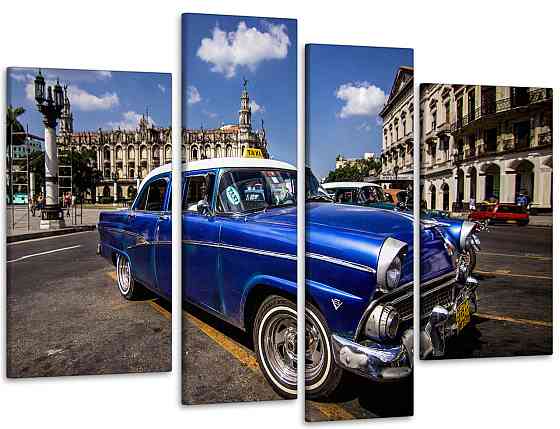 Модульна картина Ретро Машина Art-60_4 Київ