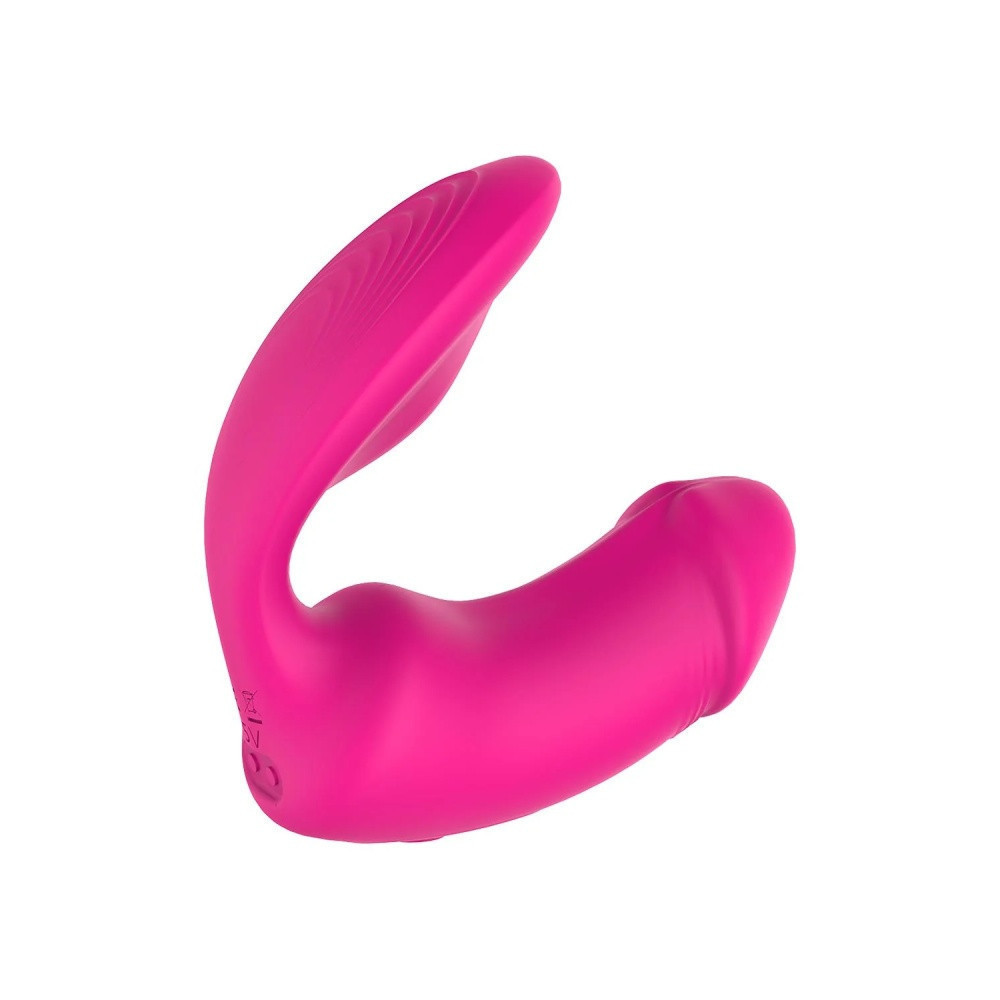 Вагінально-кліторальний вібратор Dream Toys Essentials з пультом, рожевий, 9 × 3 см Sex Aura Київ - фото 5