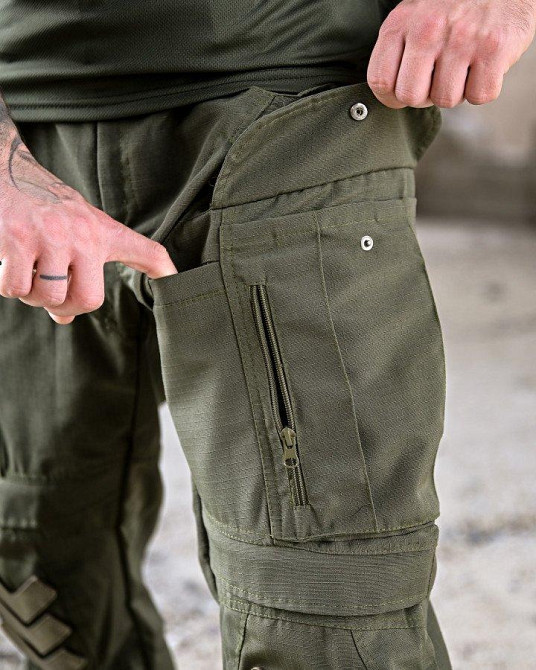 Штурмові тактичні штани Oblivion GENESIS олива ДЛ6299 Одеса - фото 14