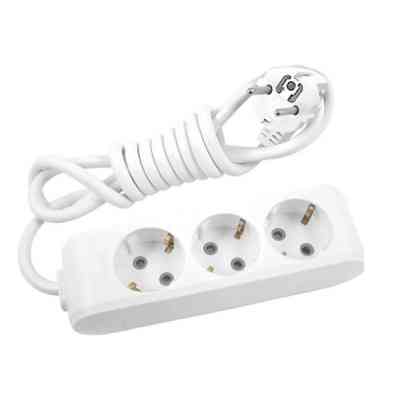 Мережевий подовжувач Panasonic X-tendia із заземленням 3 розетки, 2м (WLTB04322GR-UA) Вінниця