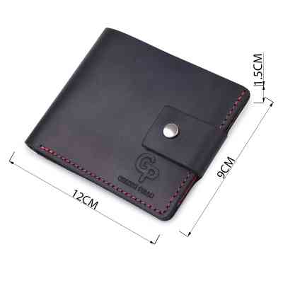 Портмоне Grande Pelle Шкіряне Чорне (11542) Вінниця