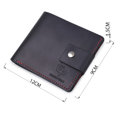 Портмоне Grande Pelle Шкіряне Чорне (11542) Вінниця - фото 5