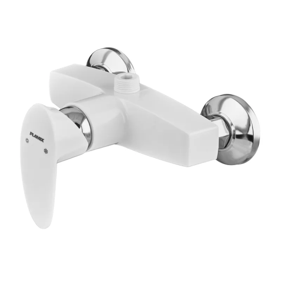 Змішувач для душа Plamix Cezar-003 White (без шланга, лійки та кронштейна) (PM0733)   ( 22698 ) Харків